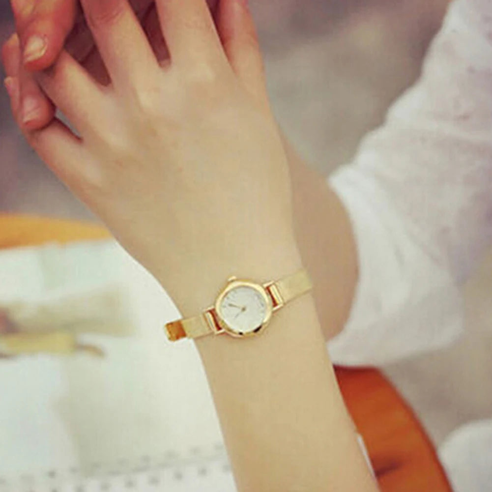 HOT SALES!!! Women'S Fashion Mesh Fine Alloy Band Rhinestone Dial Quartz Bracelet Wrist Watch Wholesale Dropshipping New Arrival