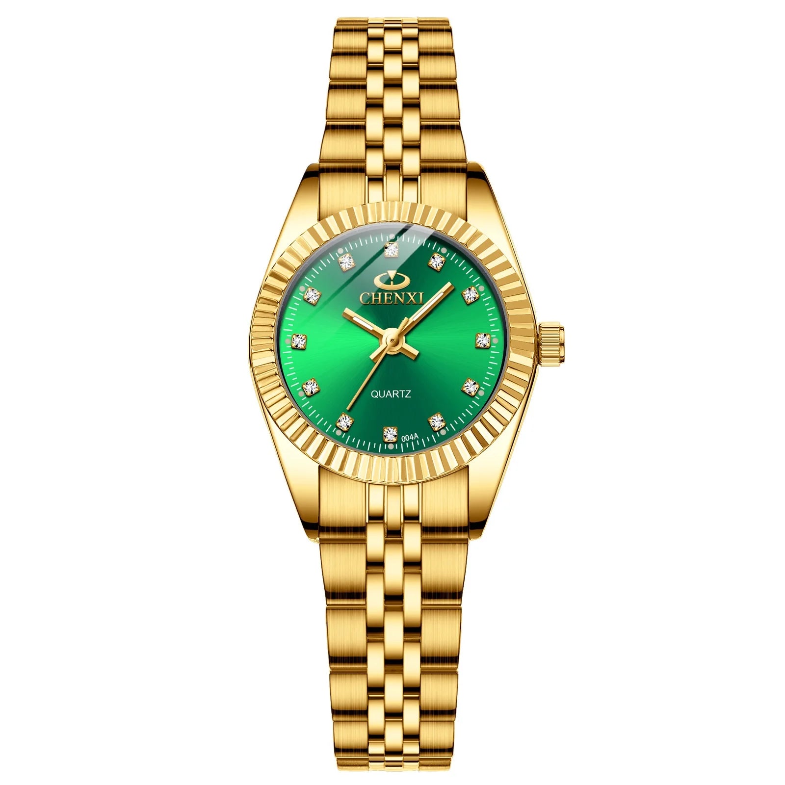 Women Golden & Silver Classic Quartz Watch Female Elegant Clock Luxury Gift Watches Ladies Waterproof Wristwatch